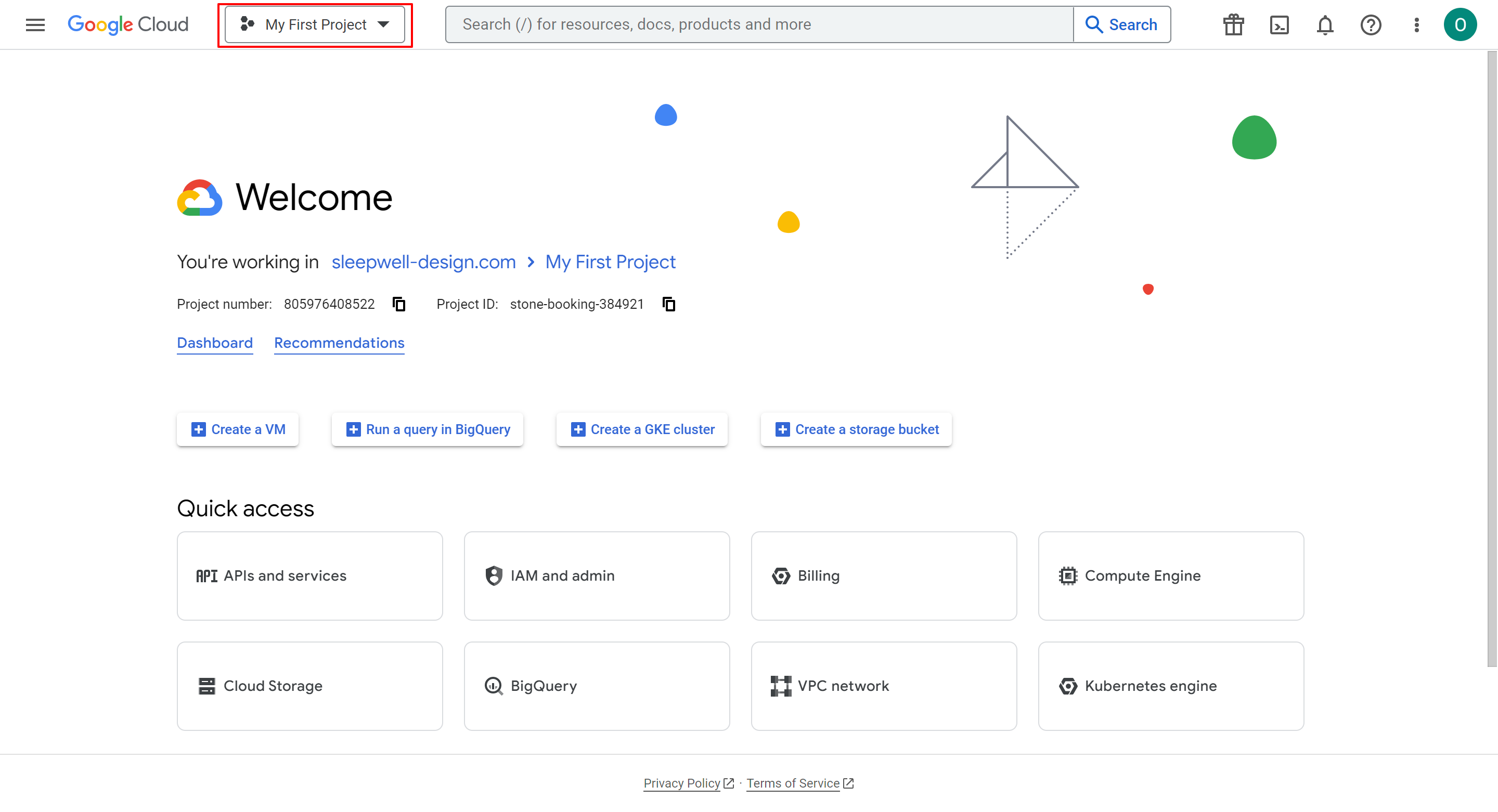 Google Console