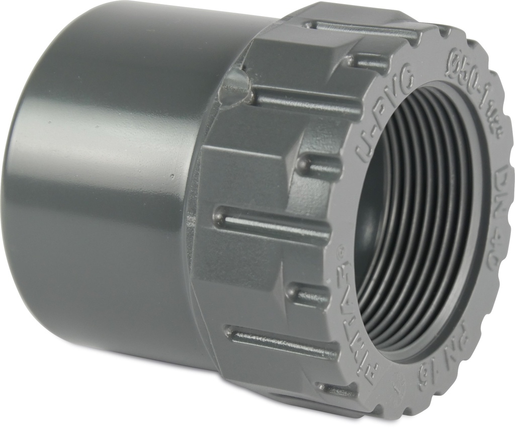 Hose Adapter 50mm x 1.5inch glue soc x Female Thread