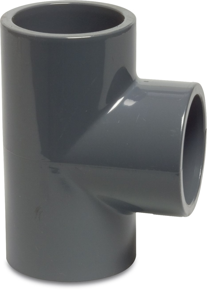 PVC T-Piece 90 Deg (90mm x 90mm) 16 Bar
