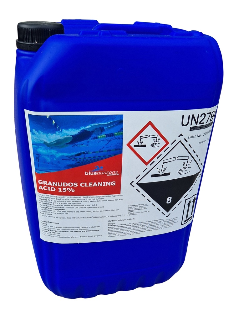 Auto Dosing Chemical Kit ( 0 Chlorine with Additives, 1 Acid )