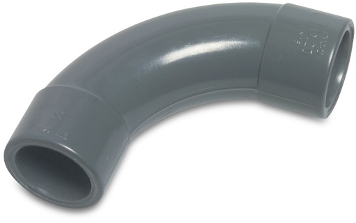 [110182] PVC Long Bend 90 Deg (63mm x 63mm) 16 Bar