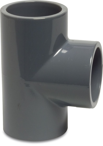 [110245] PVC T-Piece 90 Deg (32mm x 32mm) 16 Bar