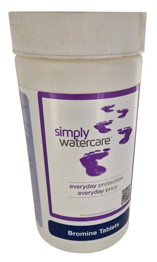 [BRTAB01OL] Simply Watercare - Bromine Tablets 1KG