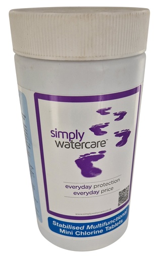 [MFTAB201OL] Simply Watercare - Chlorine 20g Tablets 1KG