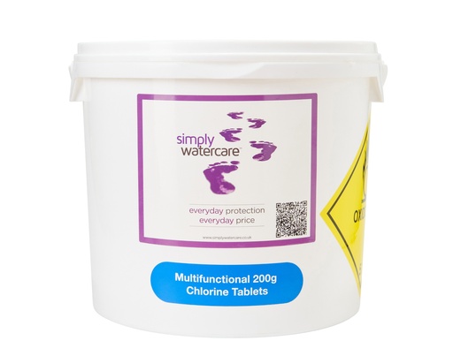 [MFTAB2005OL] Simply Watercare - Multifunction Pool Chlorine Tablets 5kg