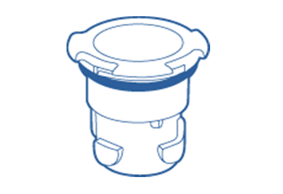 [004-602-1642-00] Vantage Step Nozzle Pressure Test Plug / Blanking Cap-Includes O-Ring